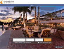 Tablet Screenshot of irenta.com
