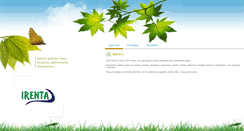 Desktop Screenshot of irenta.lt